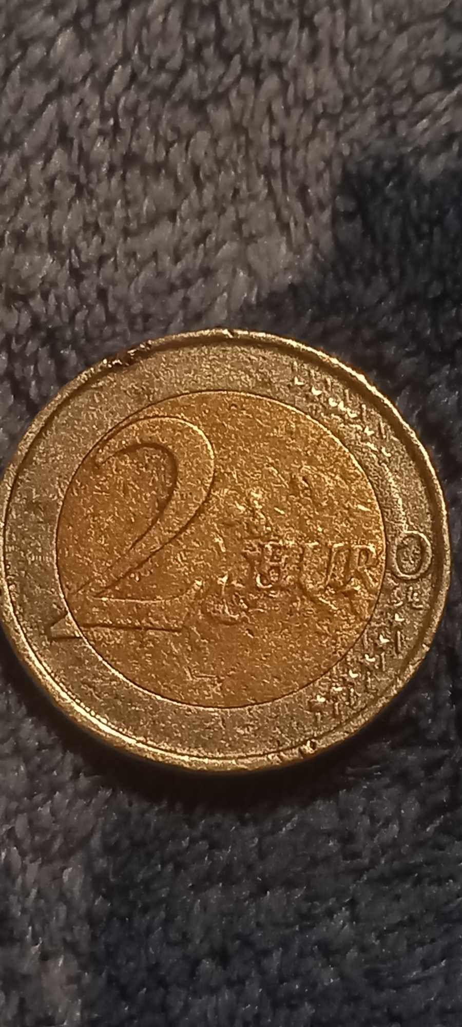 Moeda 2 euros. Rara