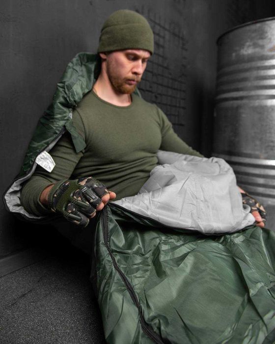 Спальний мішок Олива X-Treme Теплий Надійний Спальник