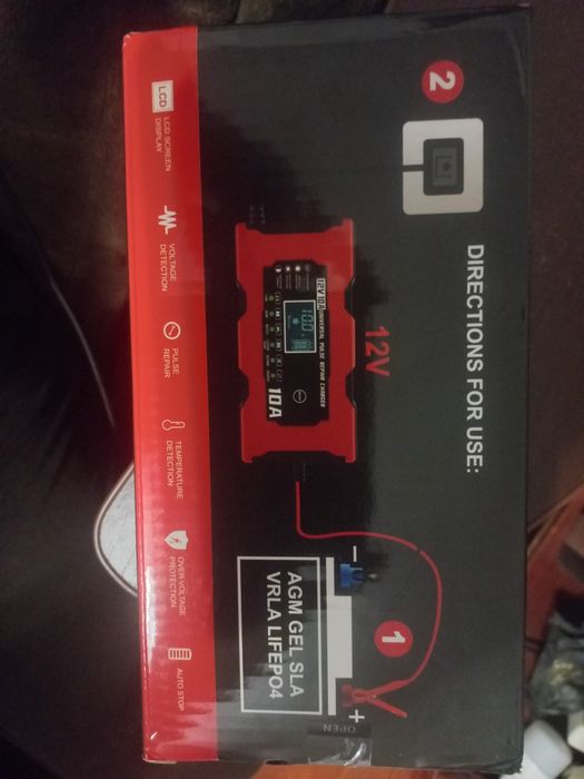 Продам нове імпульсне інтелектуальне зарядне 12в 10А