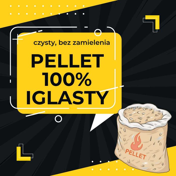opał na zimę: pellet iglasty, czysty, z transportem; WNOS