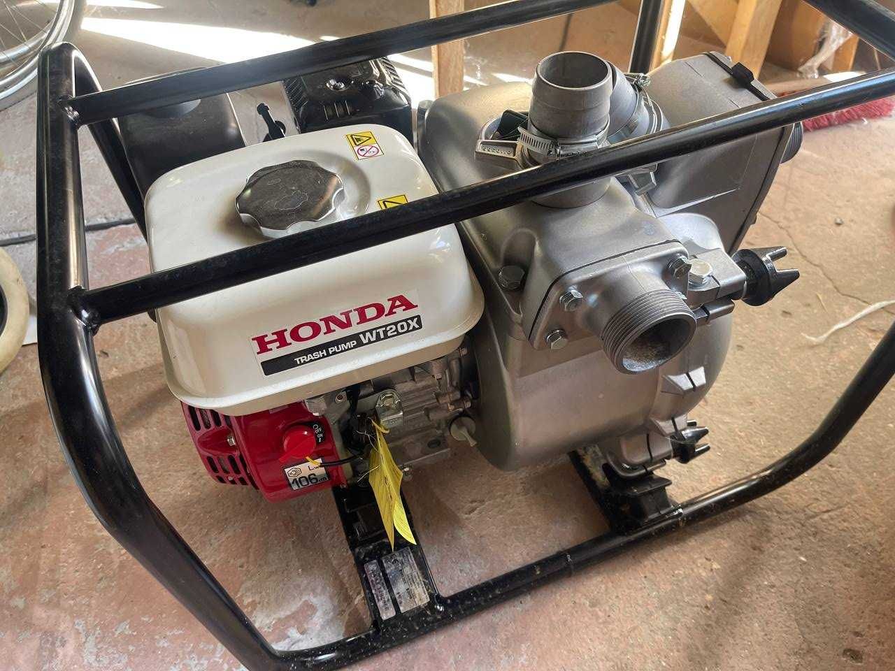 Бензинова мотопомпа Honda WT20X + подарунок водяний шланг 50 метрів