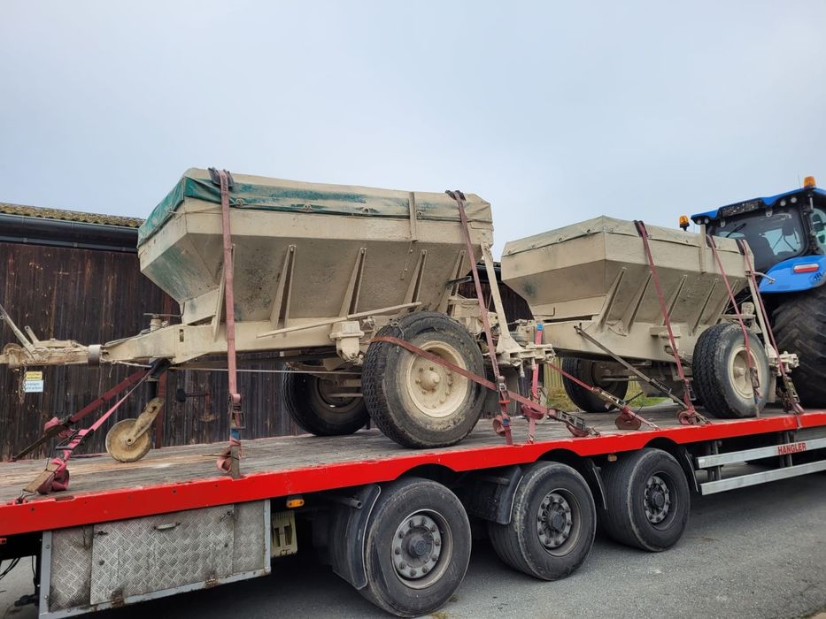 Amazone ZG5000  rozsiewacz wapna wózek siewnik