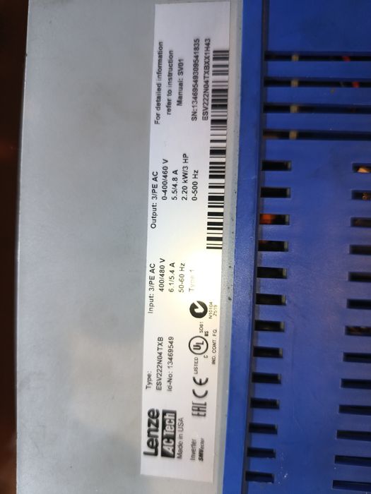 Частотний перетворювач.