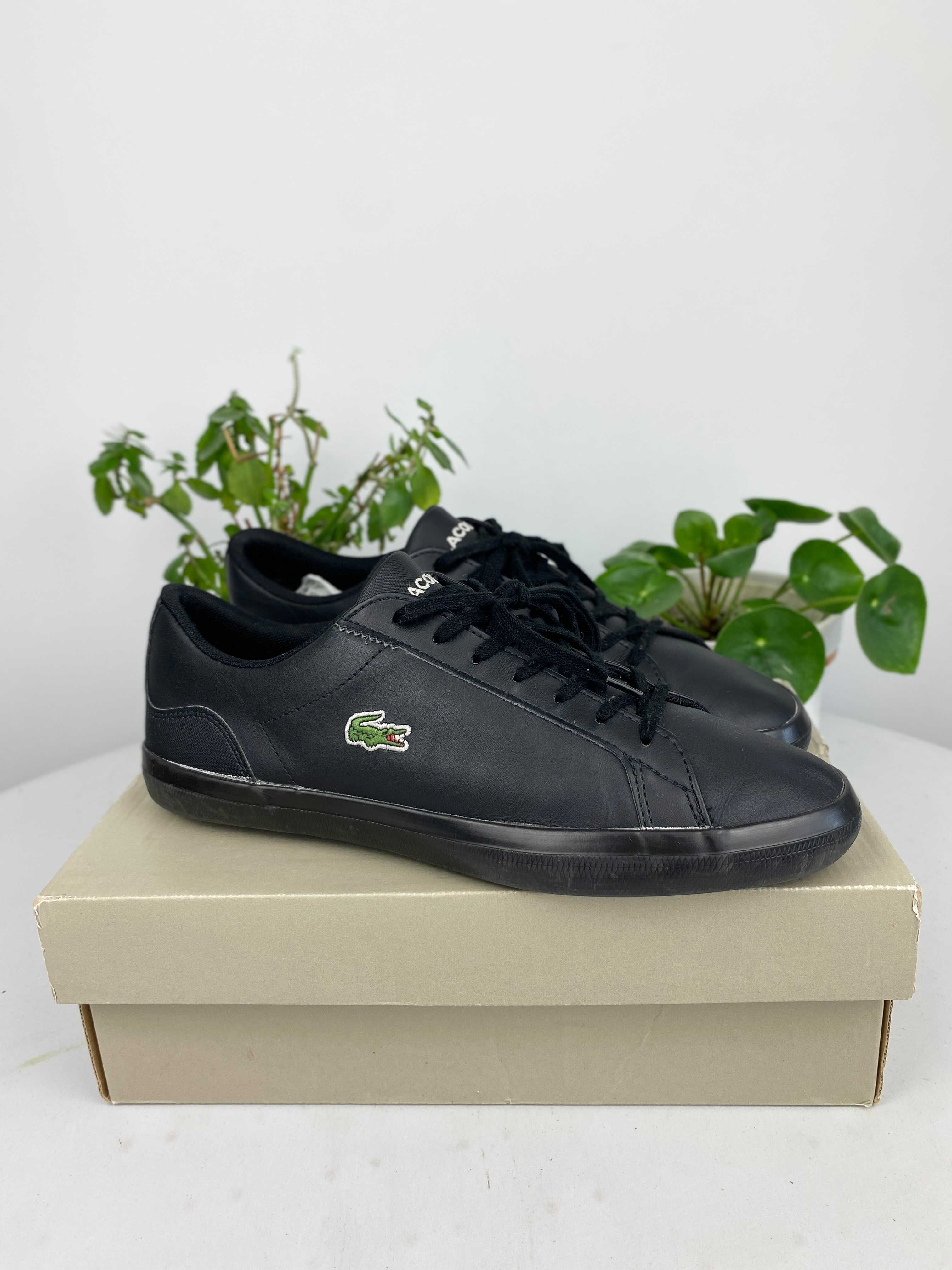czarne buty sneakersy lacoste Lerond 0120 1 Cma r. 42 n155