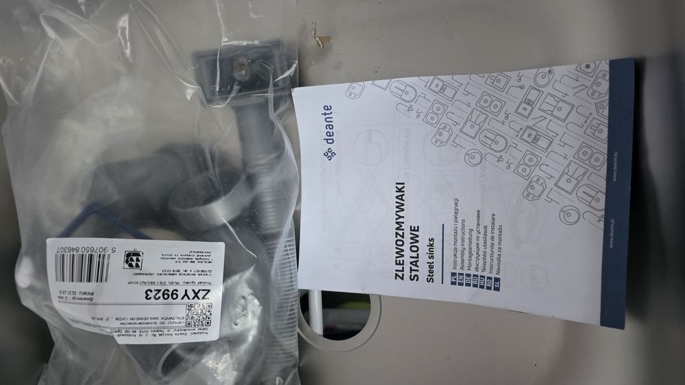 Zlewozmywak Denate Tango ZE6 0140 Stalowy 600x600