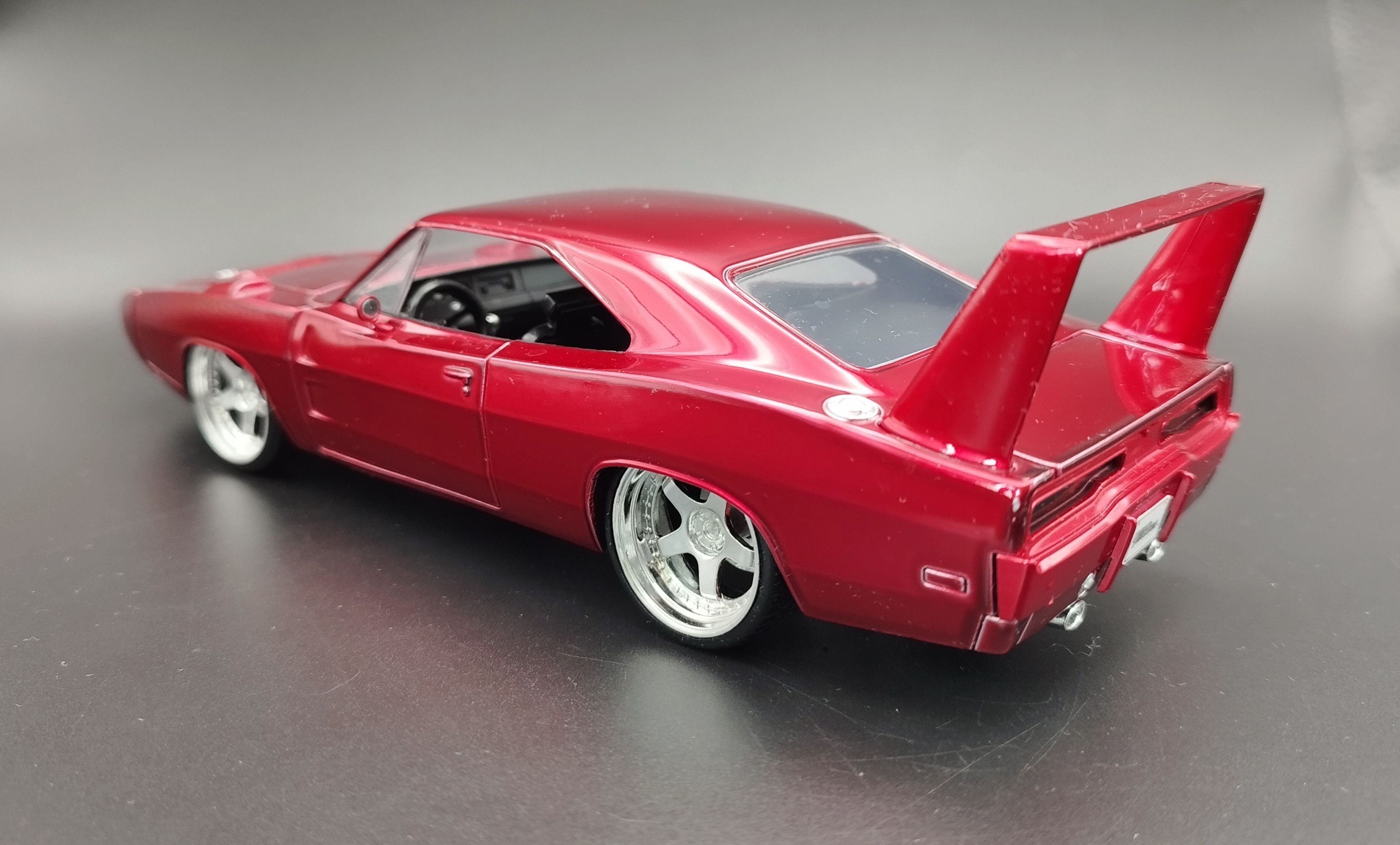 1:24 JadaToys1969 Dodge Charger Daytona Metallic Red Fast & Furious