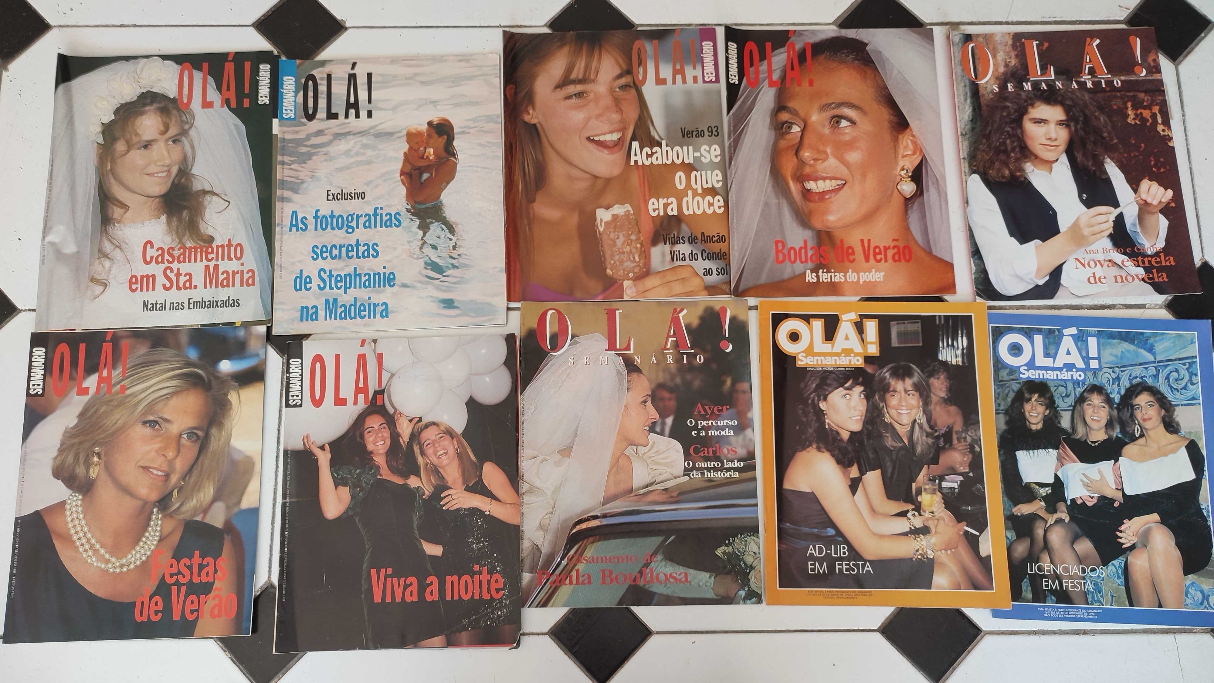 Lote 60 Revistas Olá Semanário