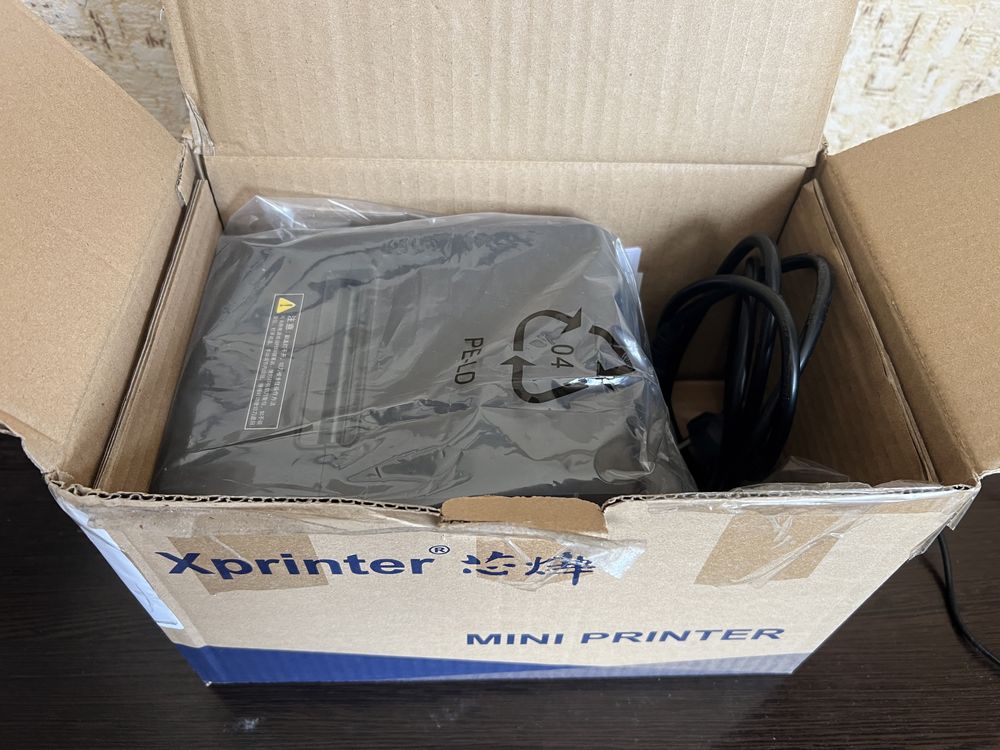 Чековый термопринтер POS-принтер Xprinter XP-Q160L Ethernet (НОВИЙ)