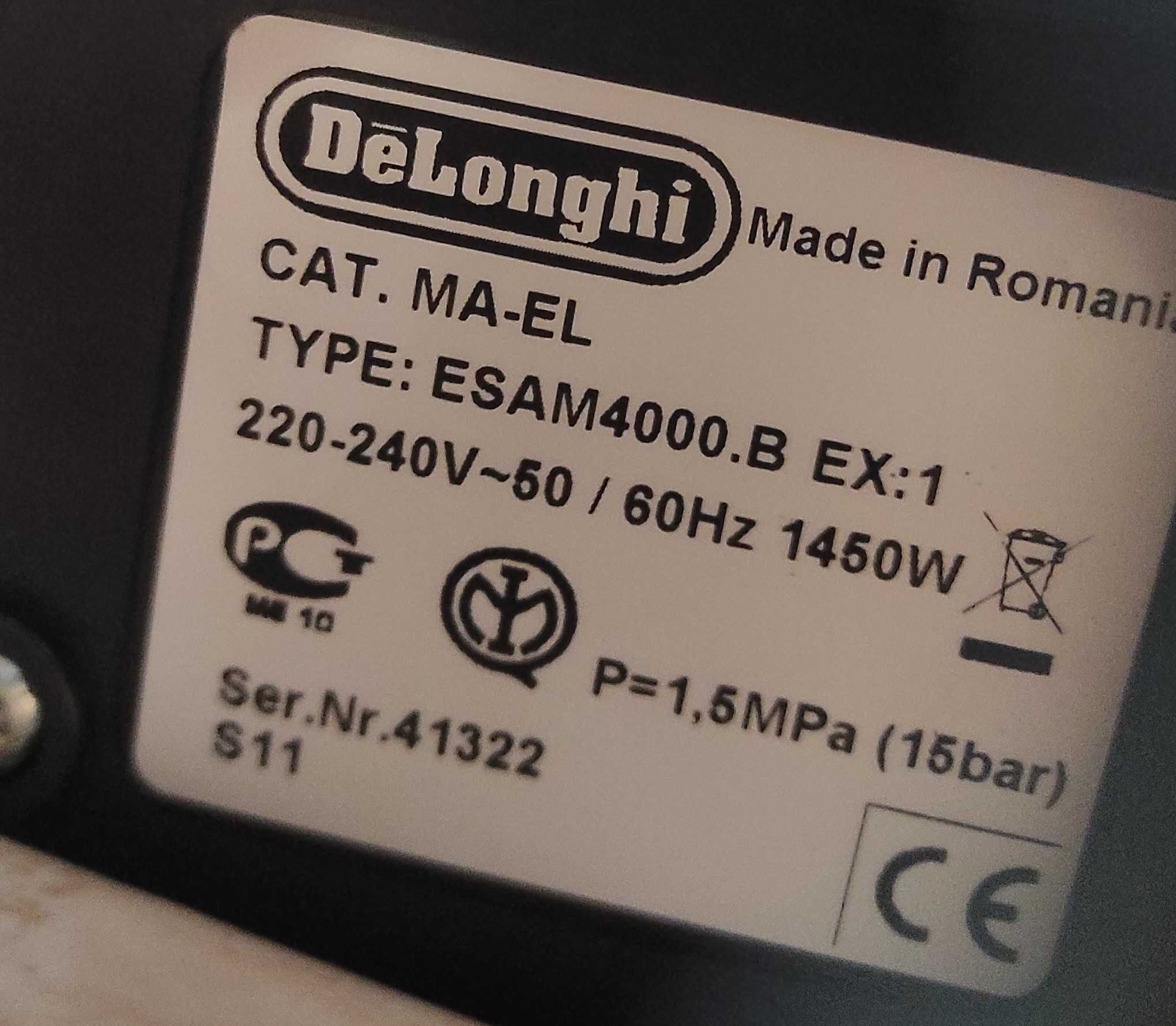 DeLonghi Ekspres do kawy i cappuccino