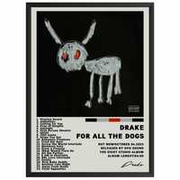 Drake For All The Dogs Plakat Obraz z albumem prezent