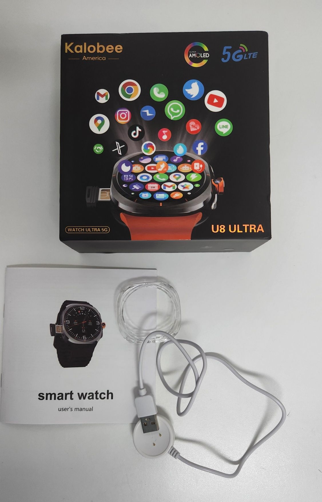 Smartwatch U8 Ultra (Novo)