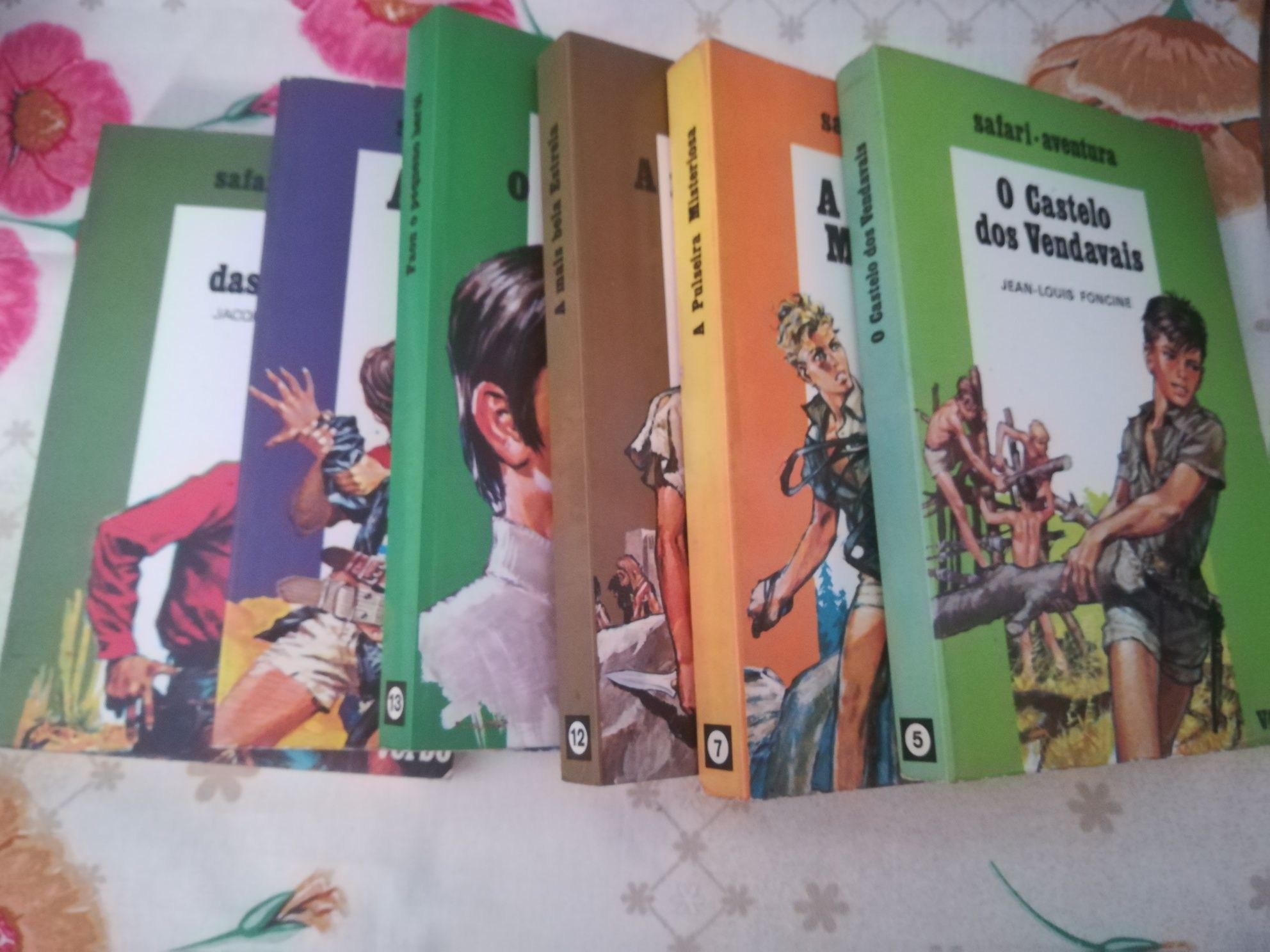 Livros coleções anos 70