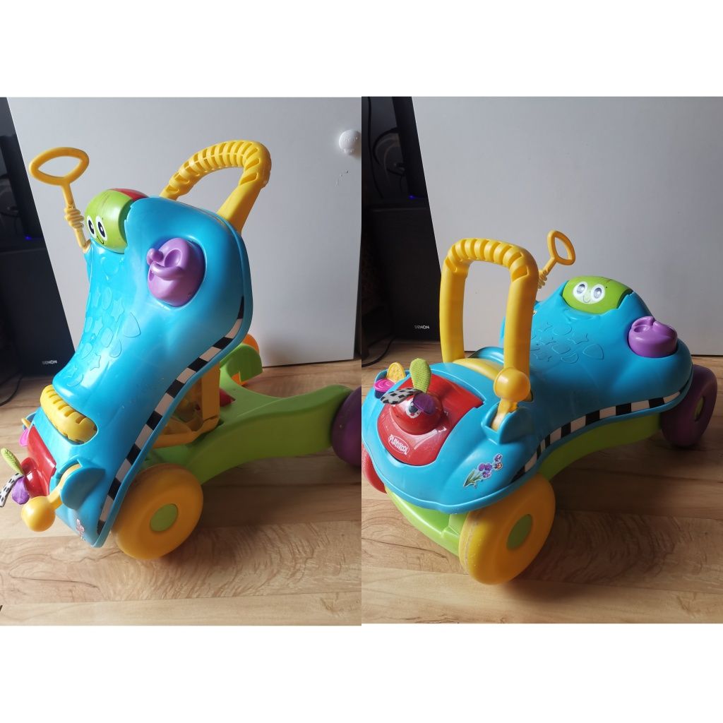 Autko jeździk pchacz PLAYSKOOL do nauki chodzenia 2 w 1
