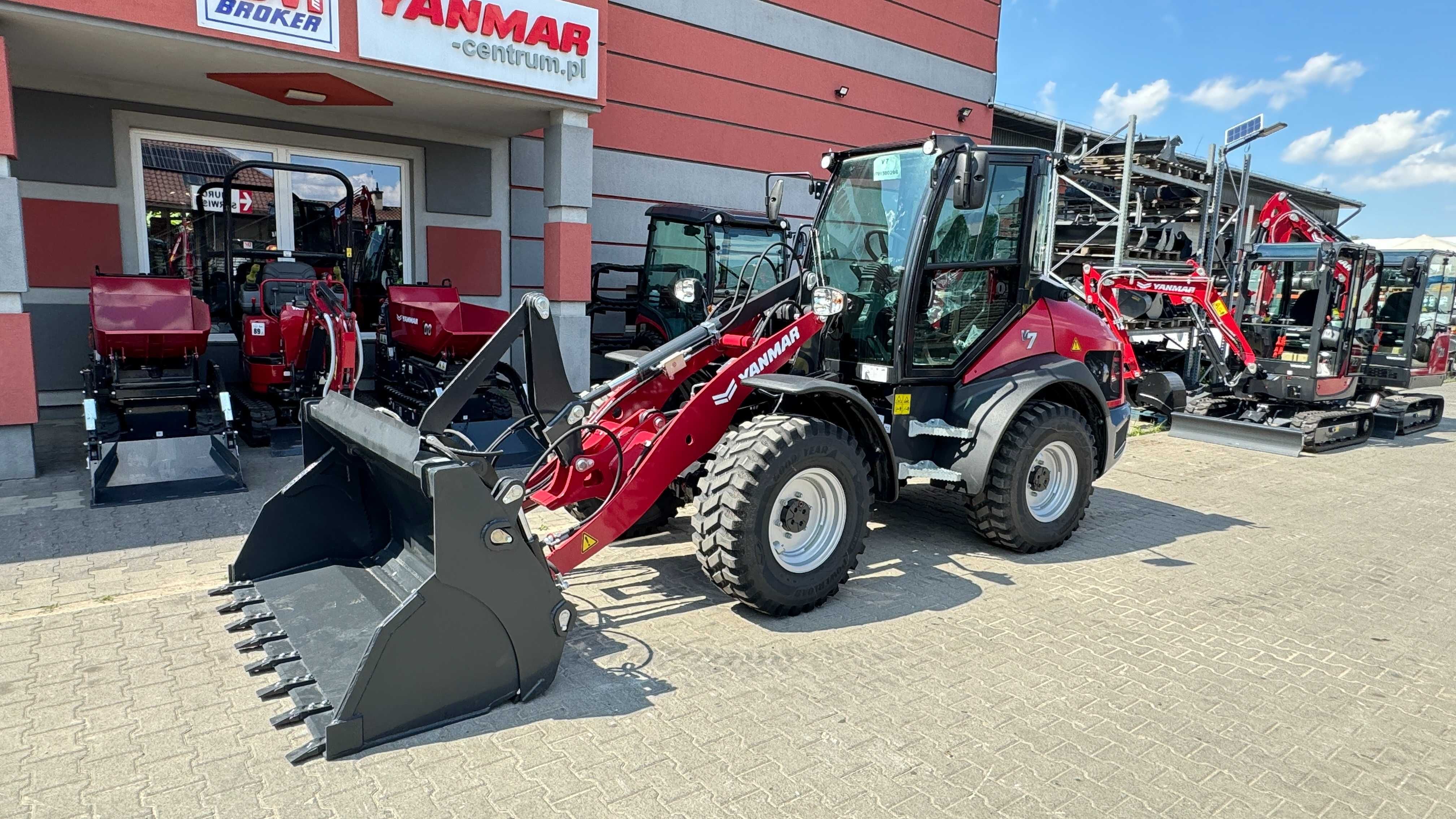 Ładowarka przegubowa Yanmar V7/5-ATO od największego DEALERA