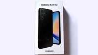 Samsung Galaxy A34 5G 6/128 gwarancja, bardzo dobry stan (czarny)