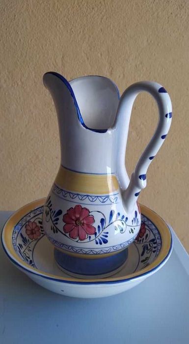 Jarro Antigo - Jarro e Prato