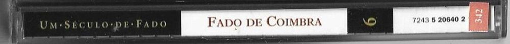 Um Século de Fado - - - - - ( Fado de Coimbra )	- - - - -				CD
