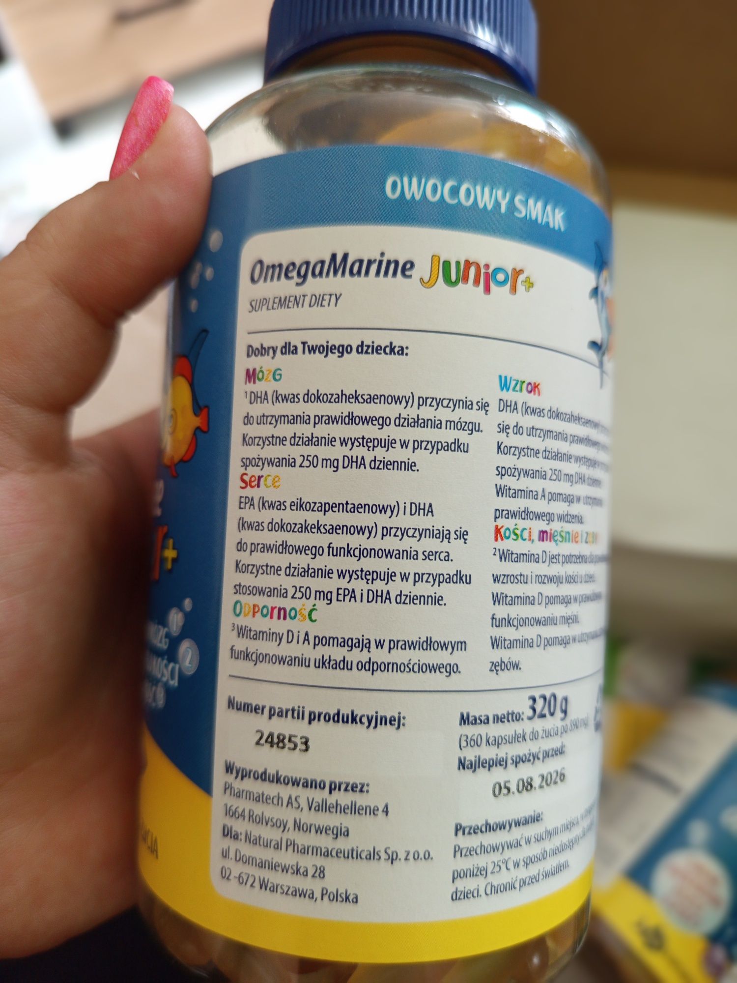 Omega 3 dla dzieci