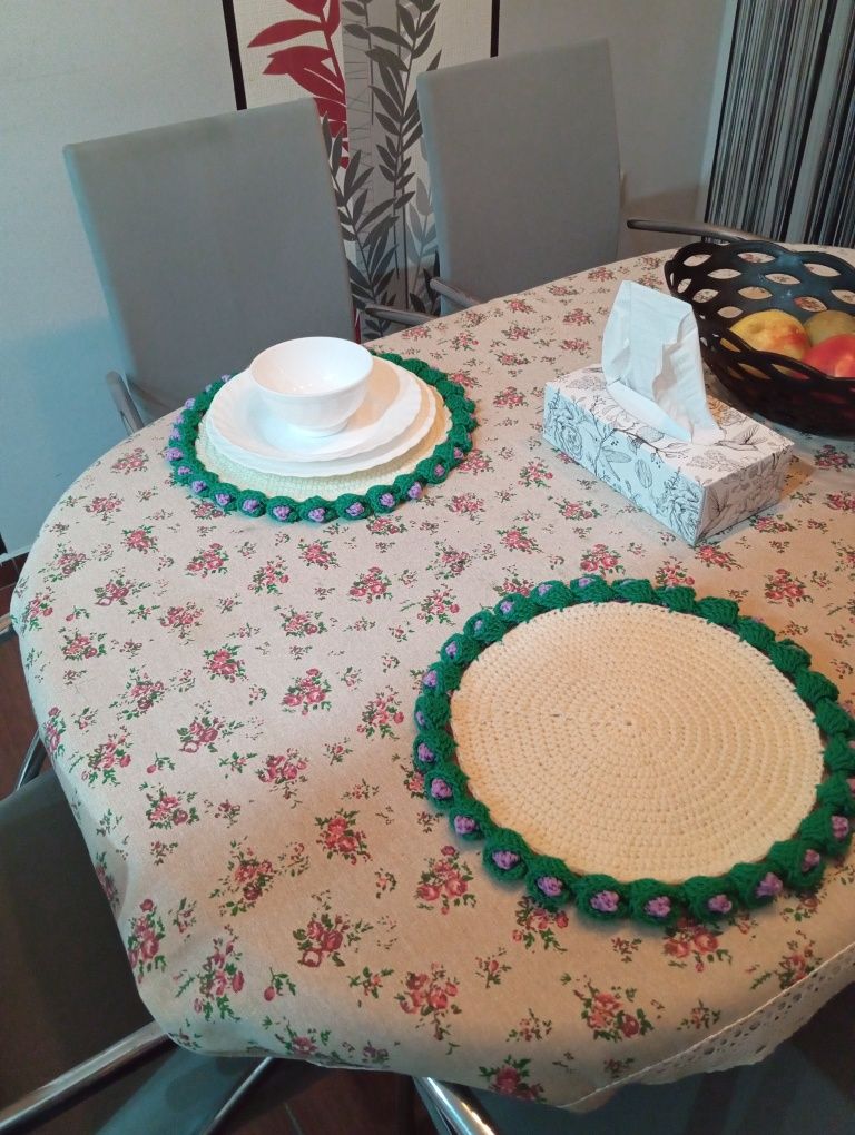 Podkładki handmade na stół