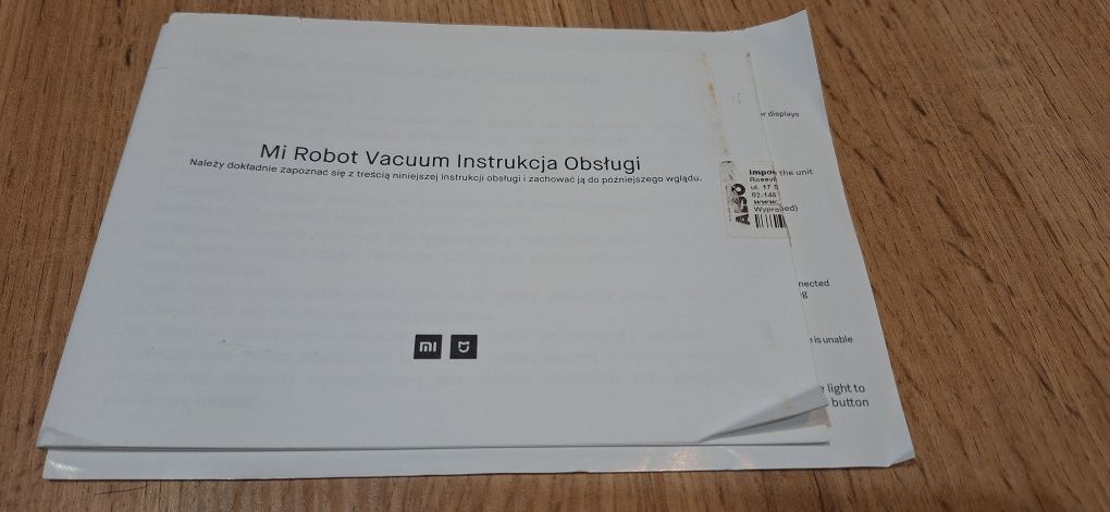 Robot sprzątający Xiomi Mi
