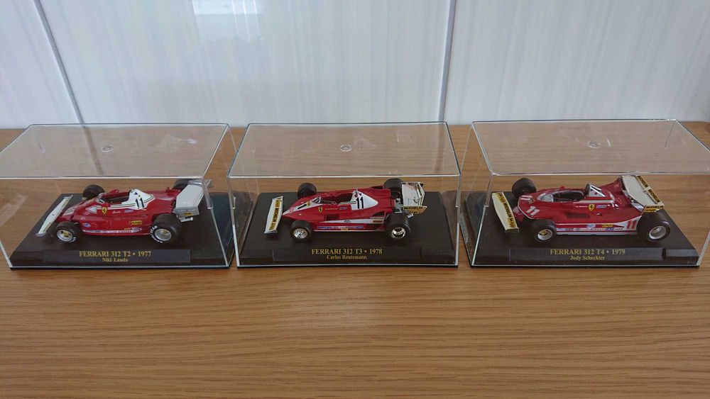 Ferrari Formula 1 (escala 1/43) - 1960 a 1979