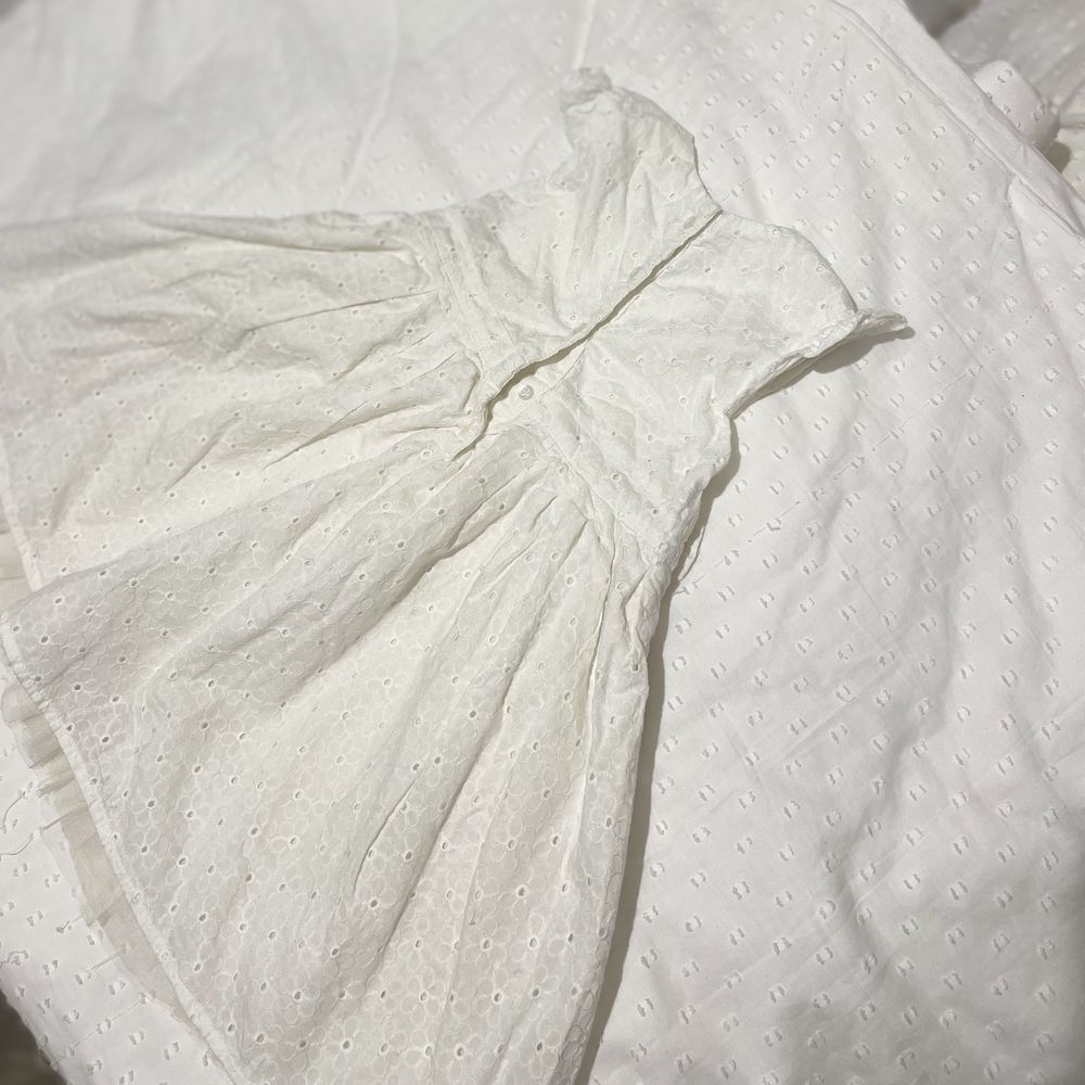 Sukienka okazjonalna H&M biała