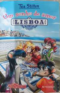 Livro " Um sonho de amor em Lisboa "