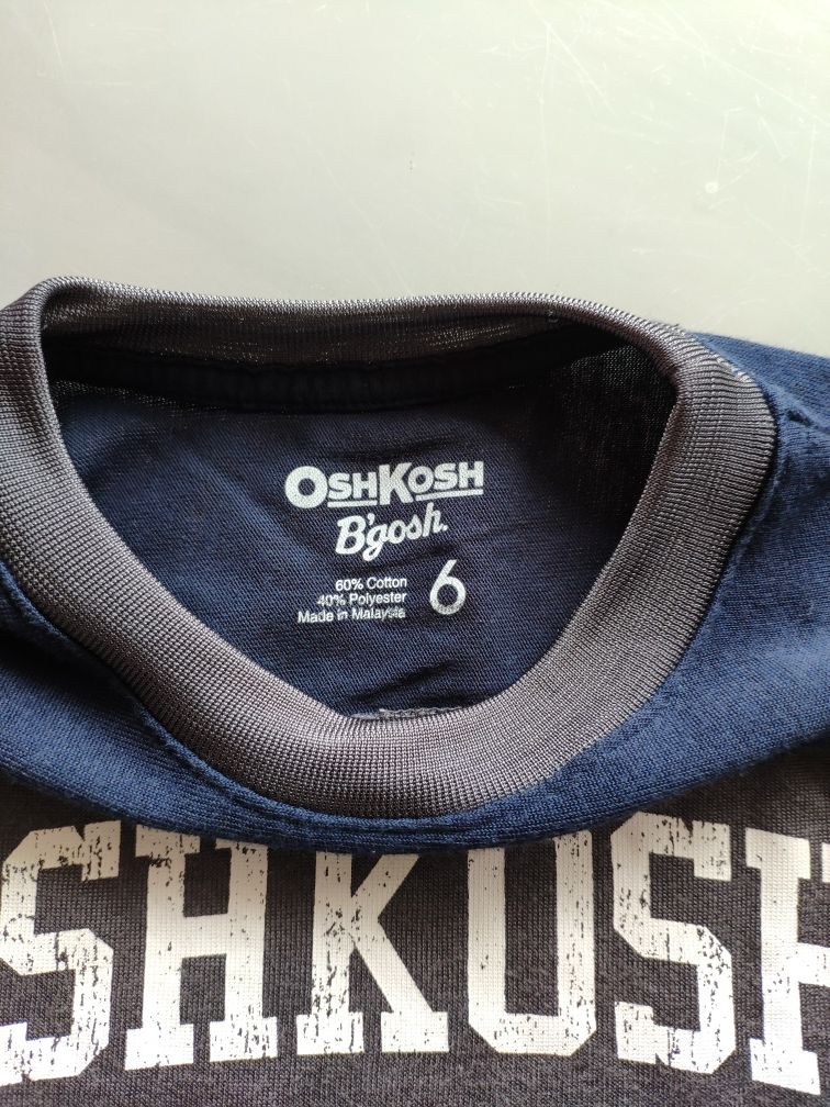 AGORA €10 -Camisola OSHKOSH 6-7 anos