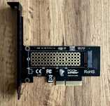 ADAPTER przejściówka karta PCIE 4.0 X4 DO M.2 NVME