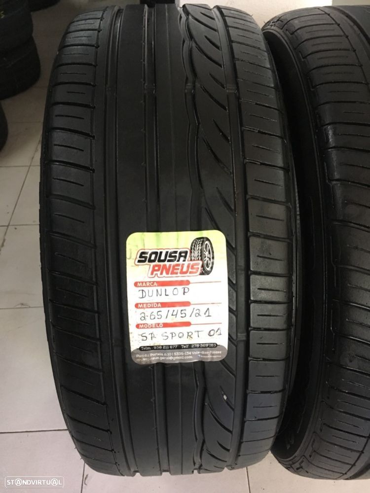 2 pneus dunlop 265-45r21 entrega gratis