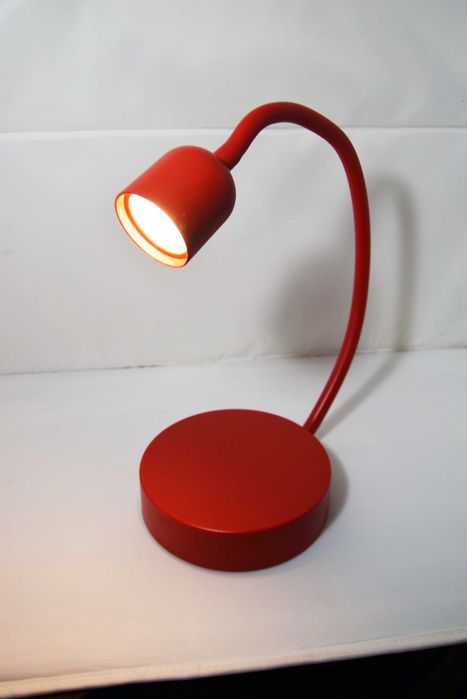Candeeiro LED pilhas vermelho