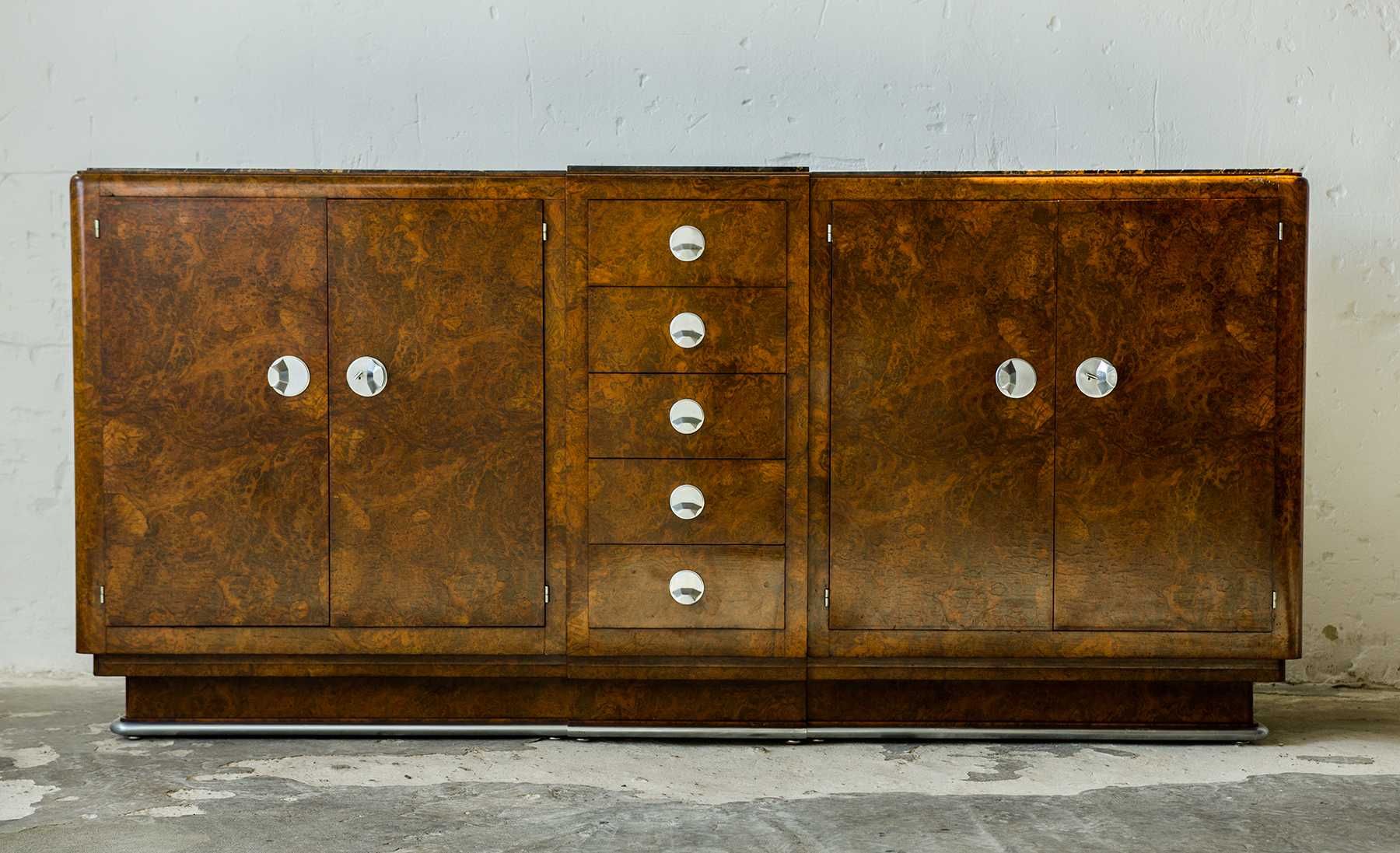 Prawdziwy unikat !!! Komoda art deco bufet antyki vintage