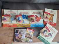 Deagostini nr 1-5 Disney Audiobajki książki figurki SD puzzle NOWE