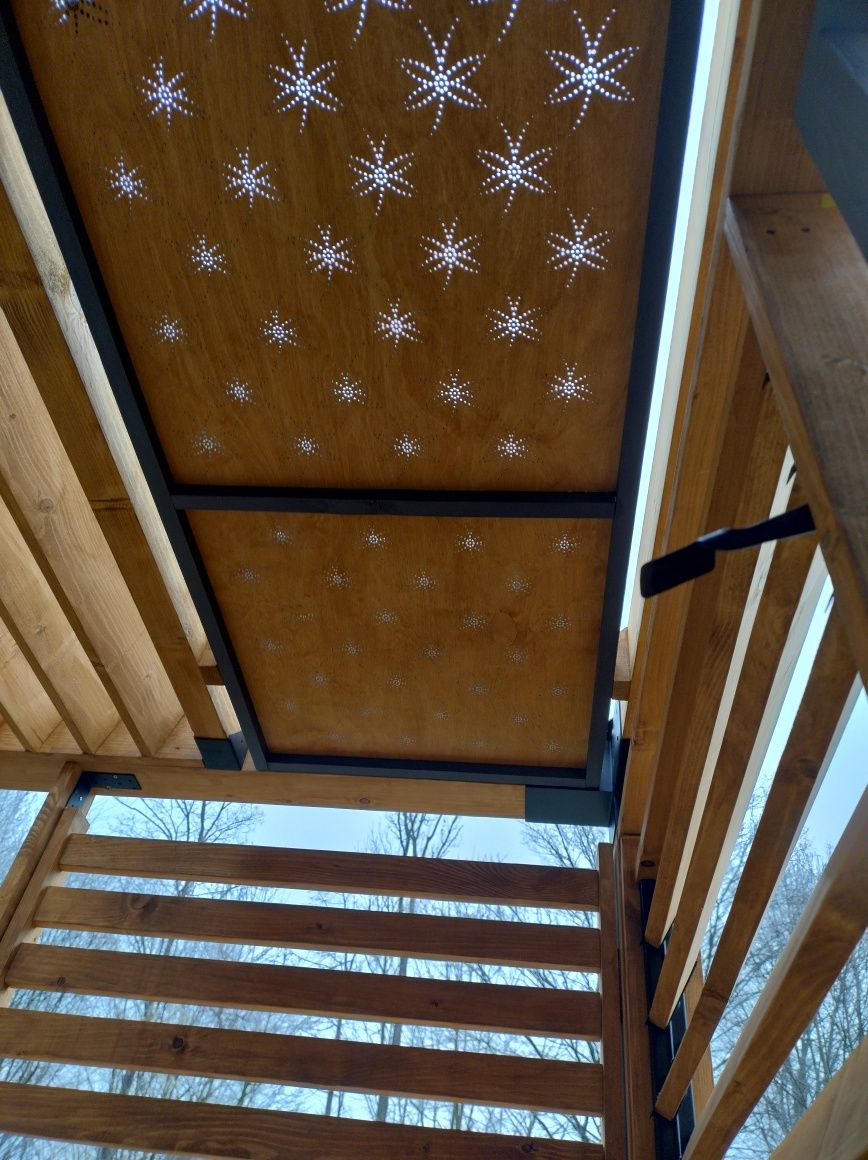 Zadaszenie tarasu, altana ogrodowa, pergola, poliwęglan.