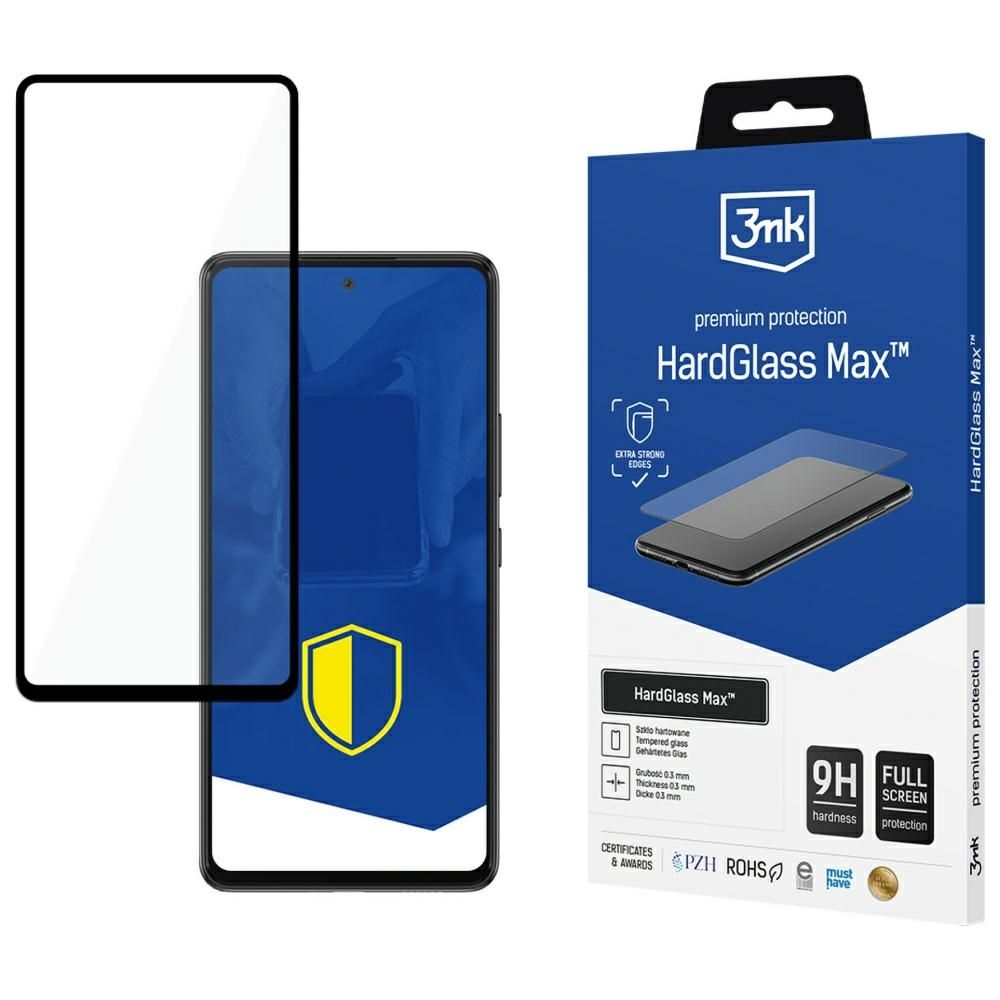 Szkło hartowane 3MK HardGlass Max do     Samsung Galaxy A53 5G
