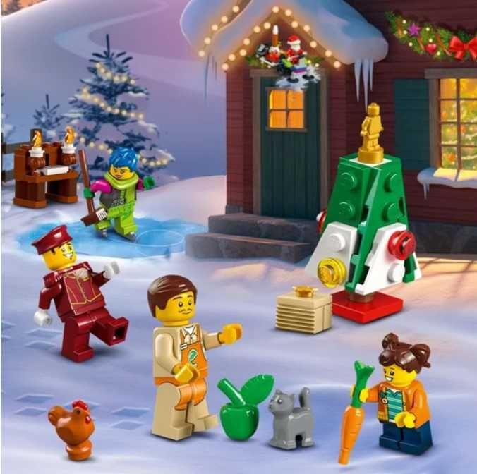 Klocki Lego Kalendarz Adwentowy Dla Dziecka Wnuczka Córki Syn *okazja*