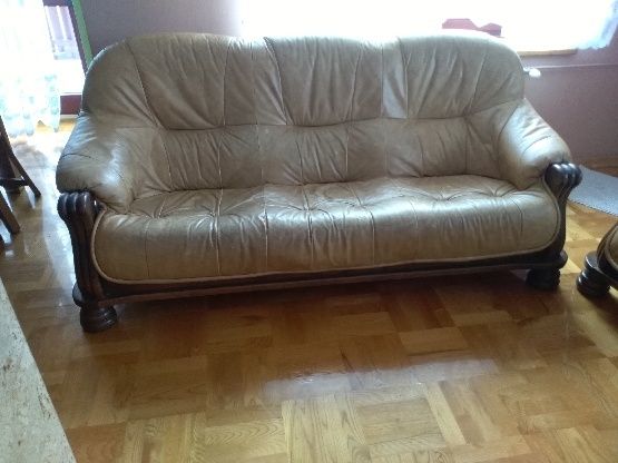 Kanapy skórzane do salonu
