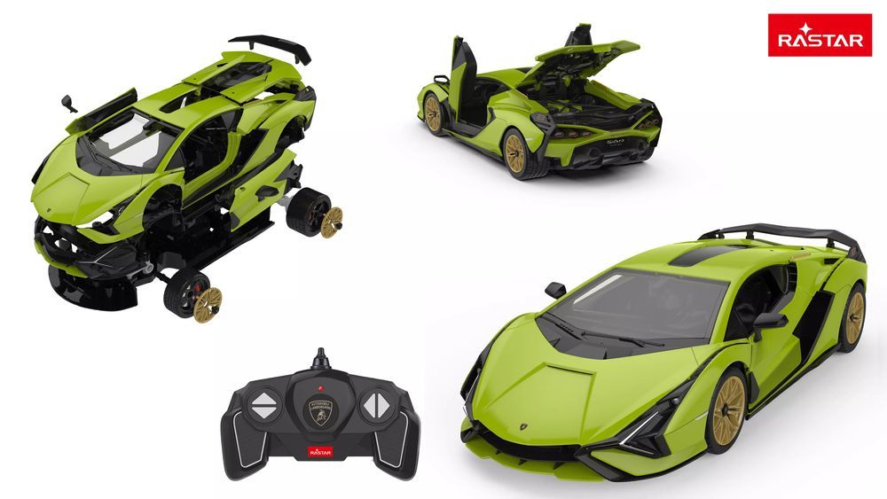 Lamborghini Sian Building kit Car, 1:18. Rastar