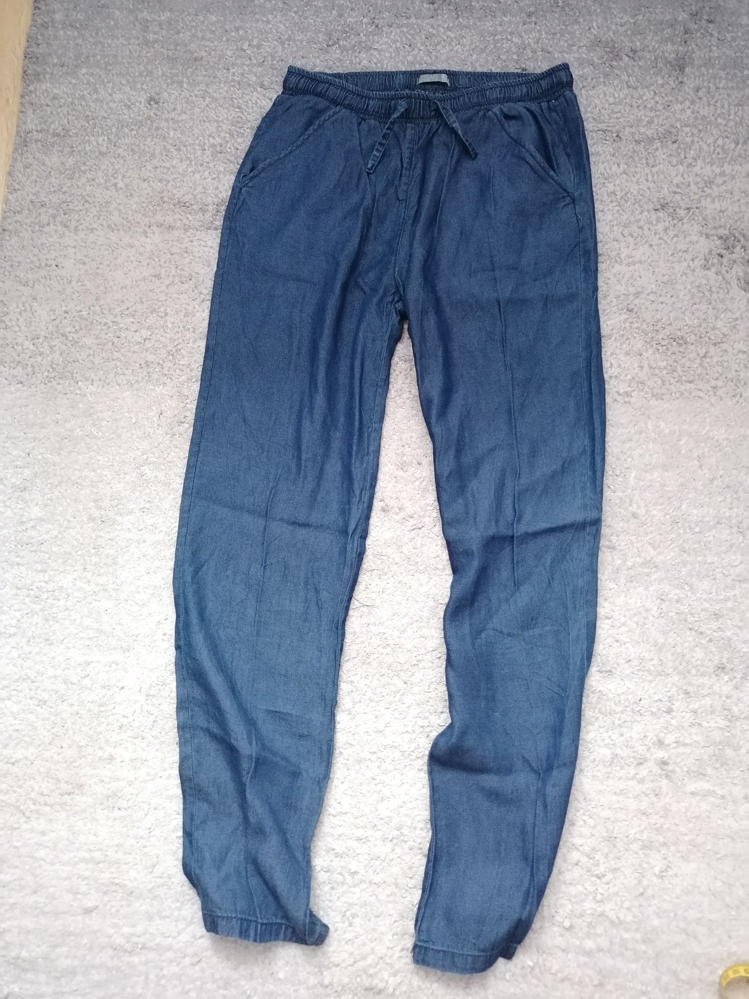 Spodnie dziewczęce Losan 160 cm niebieskie lyocell