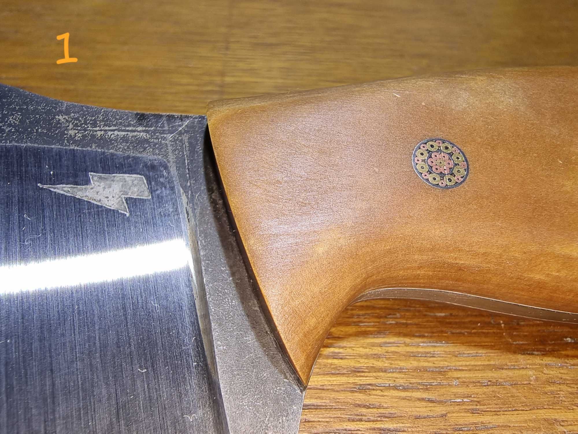 Nóż NCV1 Custom do lasu i na biwak EDC