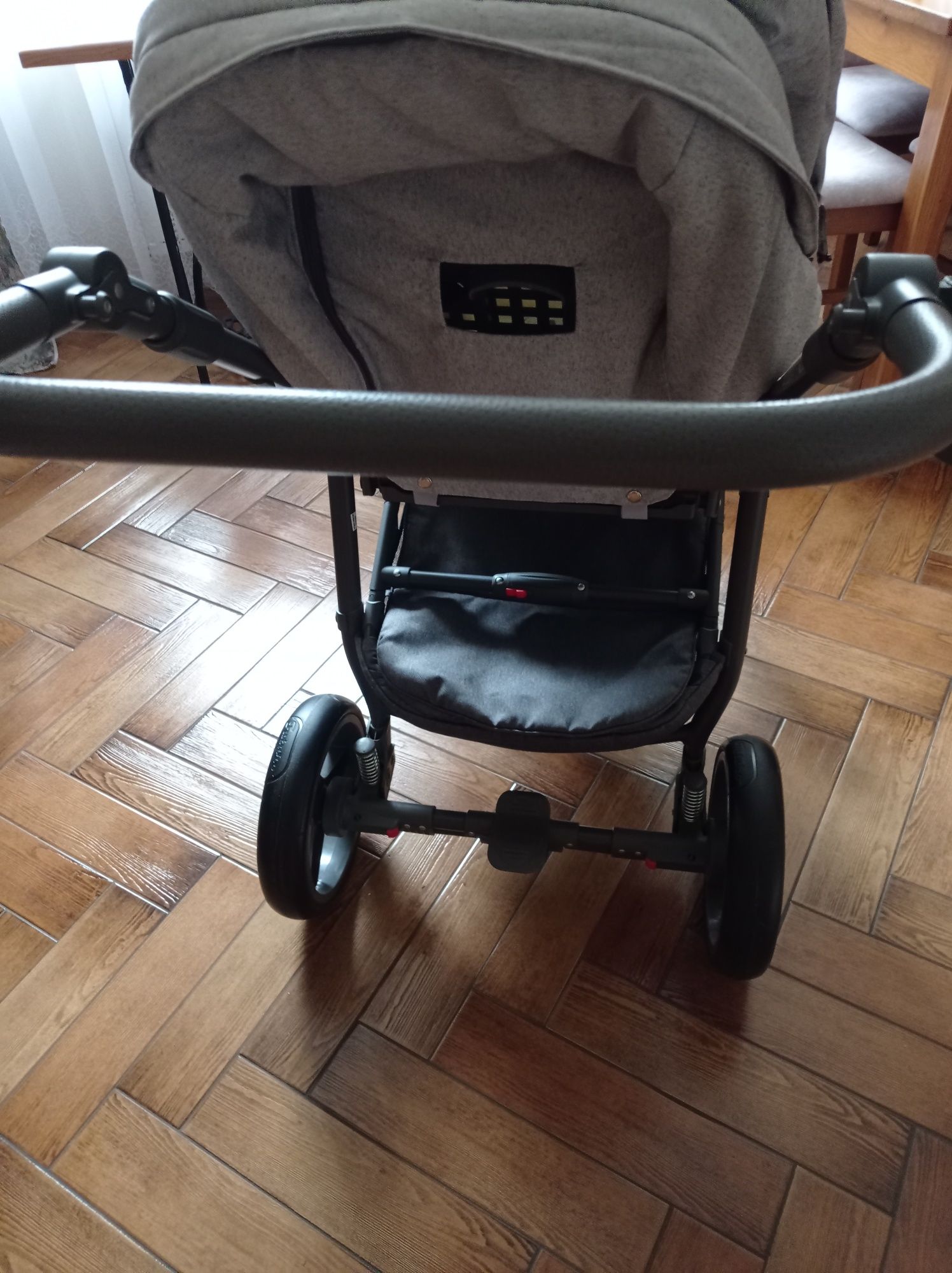 Wózek Adamex reggio 2w1 szary lekki