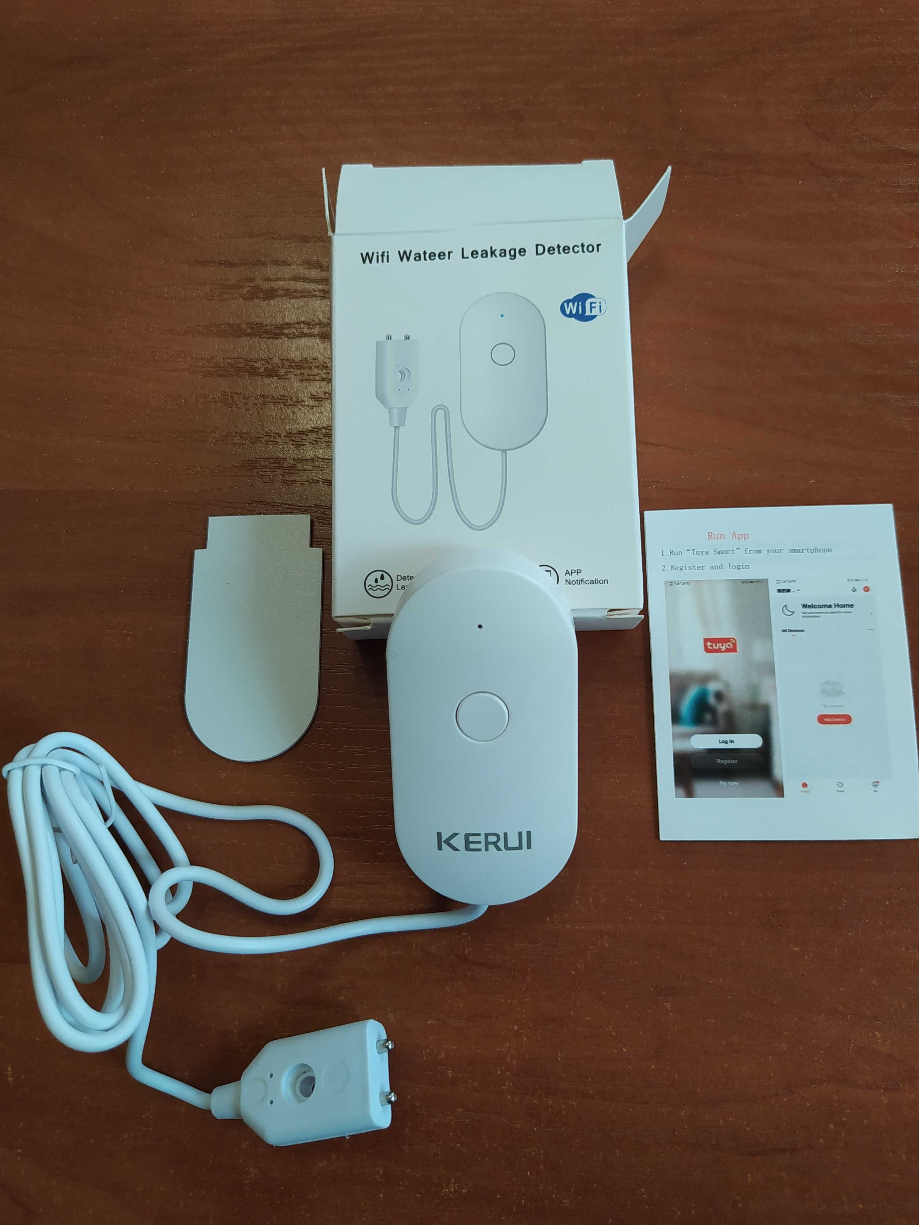 Wi-Fi датчик утечки ( затопления ) воды KERUI