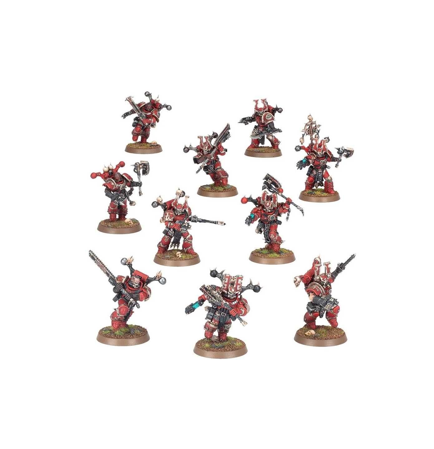 Warhammer 40000 Khorne Berserkers World Eaters