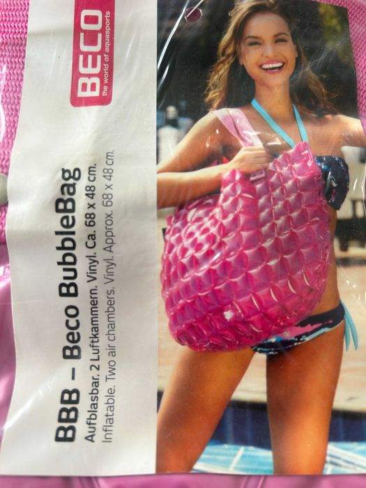 Beco Bubble Bag torba na plażę torba plażowa różowa
