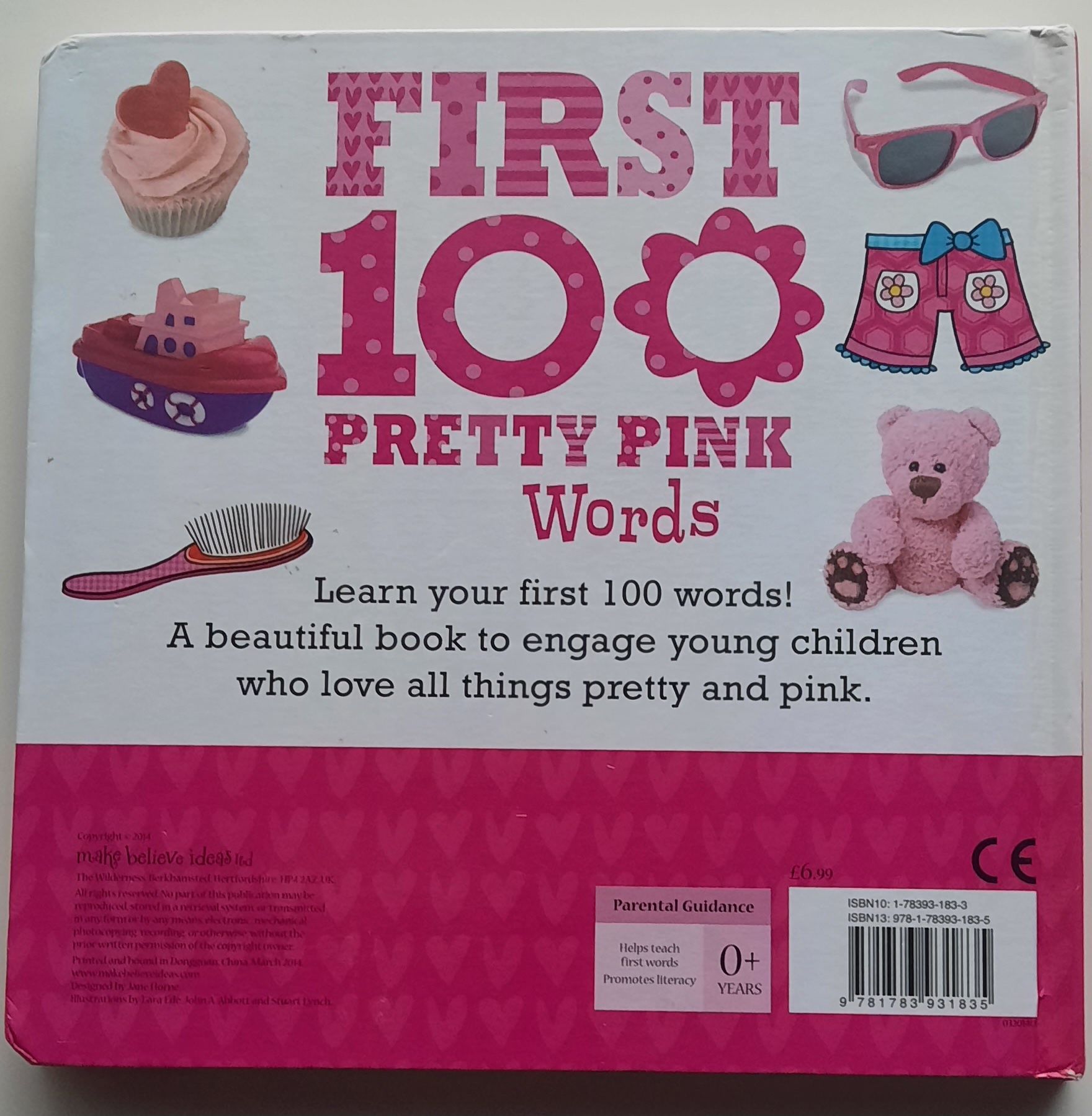 First 100 pretty pink words. Angielski dla najmlodszych na różowo