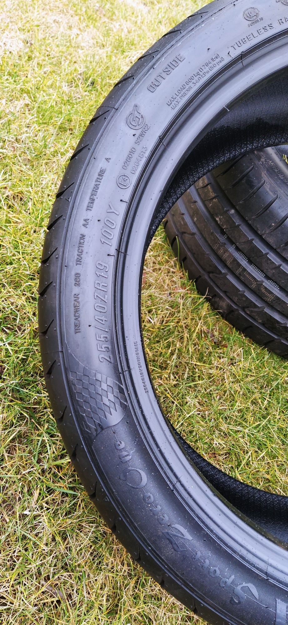 255/40r19 Maxxis Nowe ViCtra Sport Zero