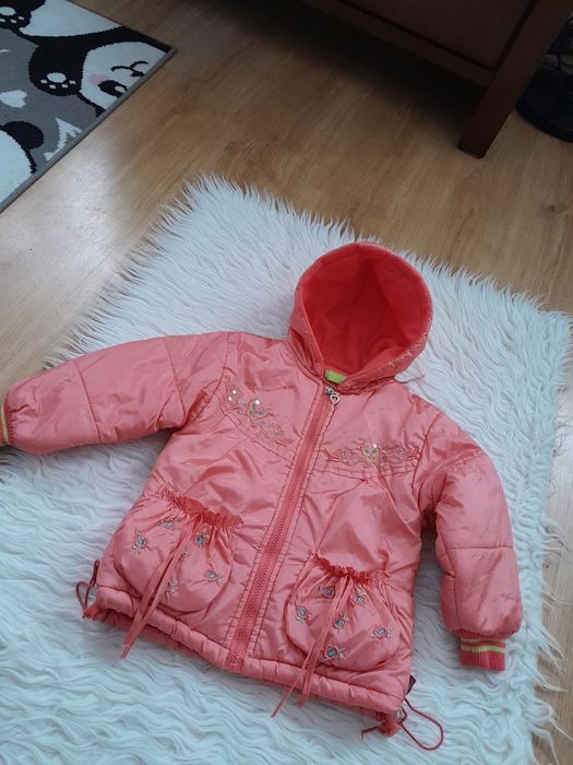Kurtka zimowa dla dziewczynki roz.86