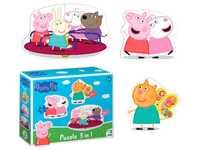 Пазл 3в1 Peppa Pig Dodo 200339,пазлы Свинка Пеппа,пазл додо 200339