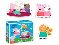 Пазл 3в1 Peppa Pig Dodo 200339,пазлы Свинка Пеппа,пазл додо 200339