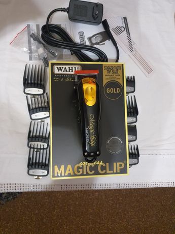 Машинка для стрижки волос Wahl Magic clip(GOLD) НОВАЯ
